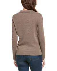 Kier + J Wool & Cashmere-Blend Polo Sweater
