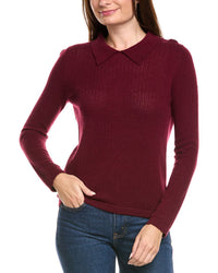 Kier + J Wool & Cashmere-Blend Polo Sweater