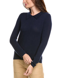 Kier + J Wool & Cashmere-Blend Polo Sweater