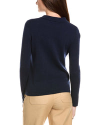 Kier + J Wool & Cashmere-Blend Polo Sweater