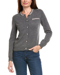 Kier + J Wool & Cashmere-Blend Cardigan