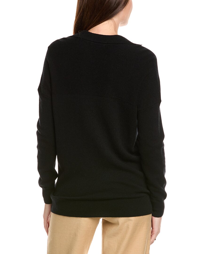 Kier + J Oversized Wool & Cashmere-Blend Sweater