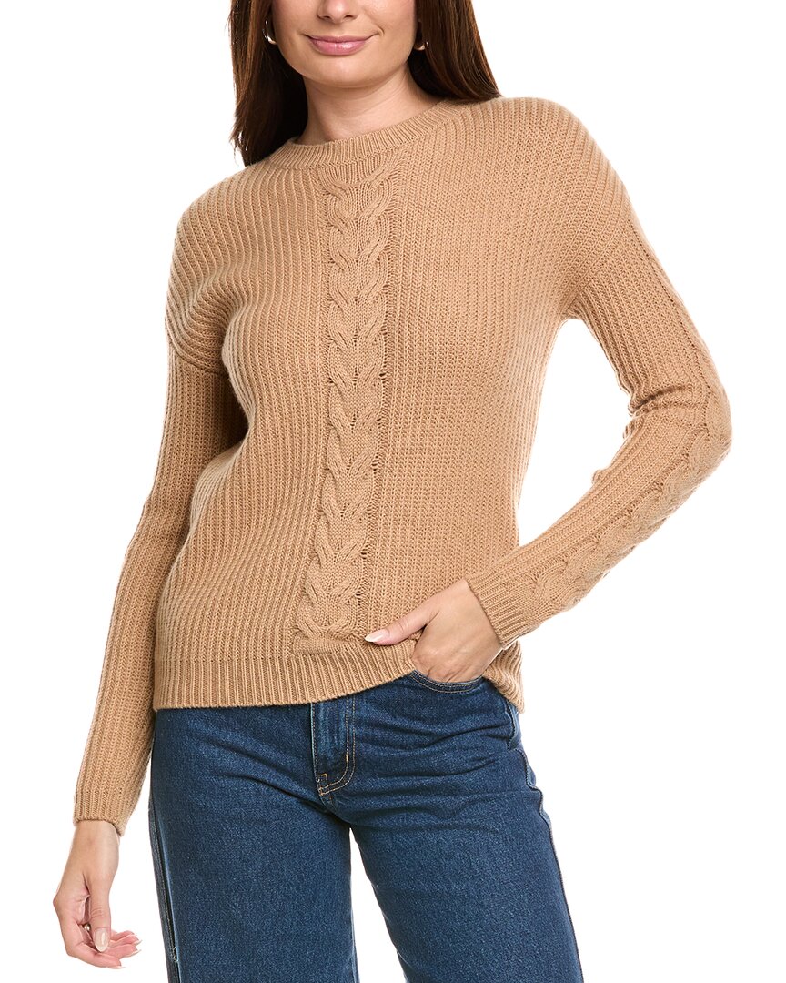 Kier + J Cable Wool & Cashmere-Blend Sweater