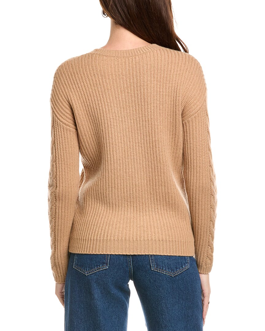 Kier + J Cable Wool & Cashmere-Blend Sweater