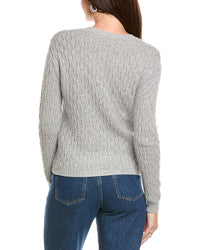 Kier + J Cable Wool & Cashmere-Blend Sweater