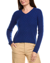 Kier + J Cable Wool & Cashmere-Blend Sweater