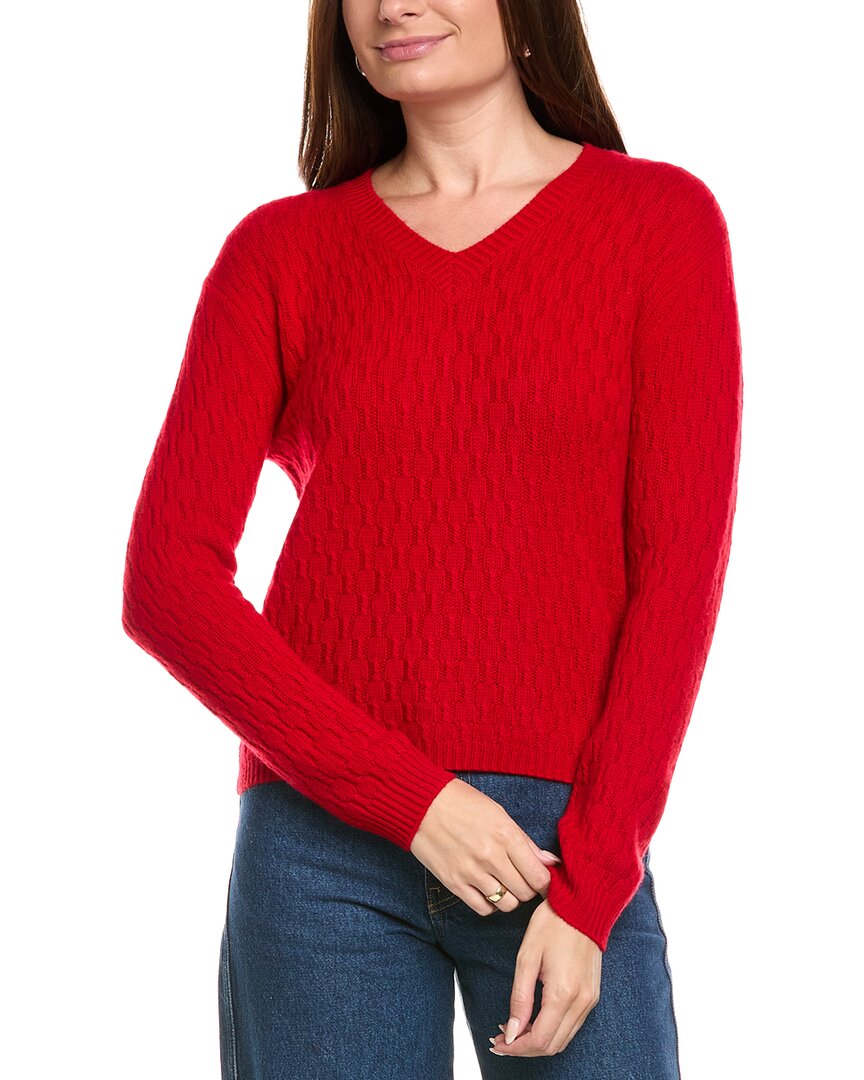 Kier + J Cable Wool & Cashmere-Blend Sweater