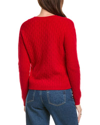 Kier + J Cable Wool & Cashmere-Blend Sweater
