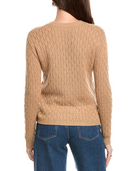 Kier + J Cable Wool & Cashmere-Blend Sweater