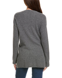 Kier + J Wool & Cashmere-Blend Open Cardigan