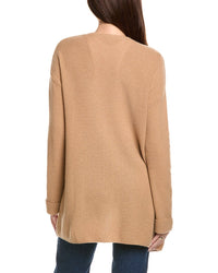 Kier + J Wool & Cashmere-Blend Open Cardigan