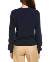 Kier + J Cable Wool & Cashmere-Blend Sweater