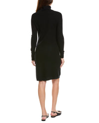 Kier + J Turtleneck Wool & Cashmere-Blend Dress