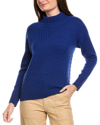 Kier + J Turtleneck Wool & Cashmere-Blend Sweater
