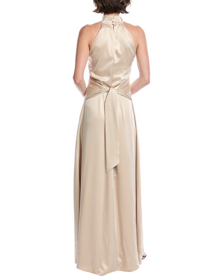 Toccin Jocelyn Tie-Front Maxi Dress