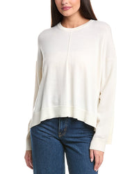 Simkhai Oakland Cape Crewneck Wool Sweater
