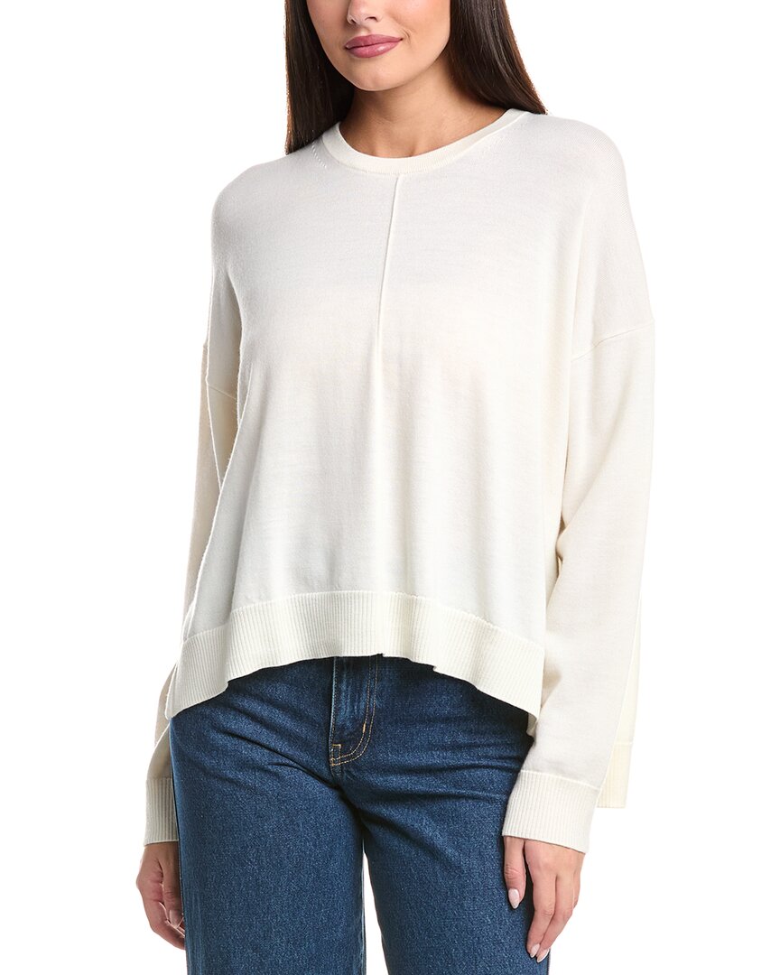 Simkhai Oakland Cape Crewneck Wool Sweater