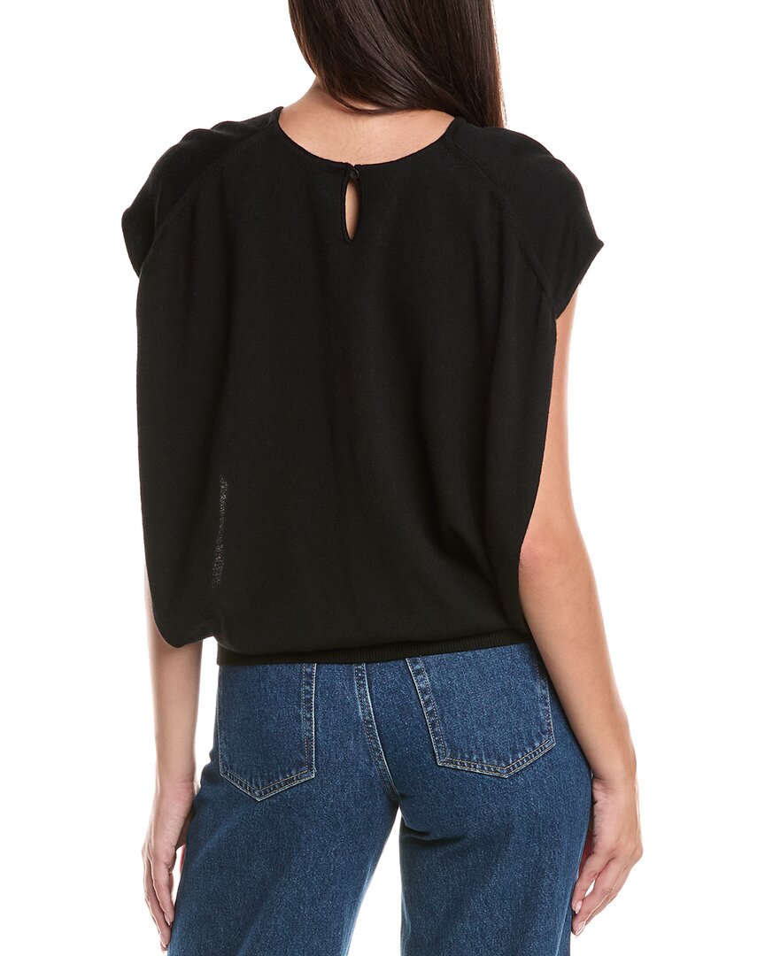 Simkhai Lamara Draped Wool Pullover