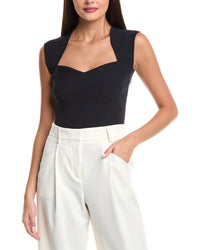 Simkhai Abia Cropped T-Shirt Blue
