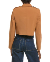 Kenneth Cole Twill Military Jacket