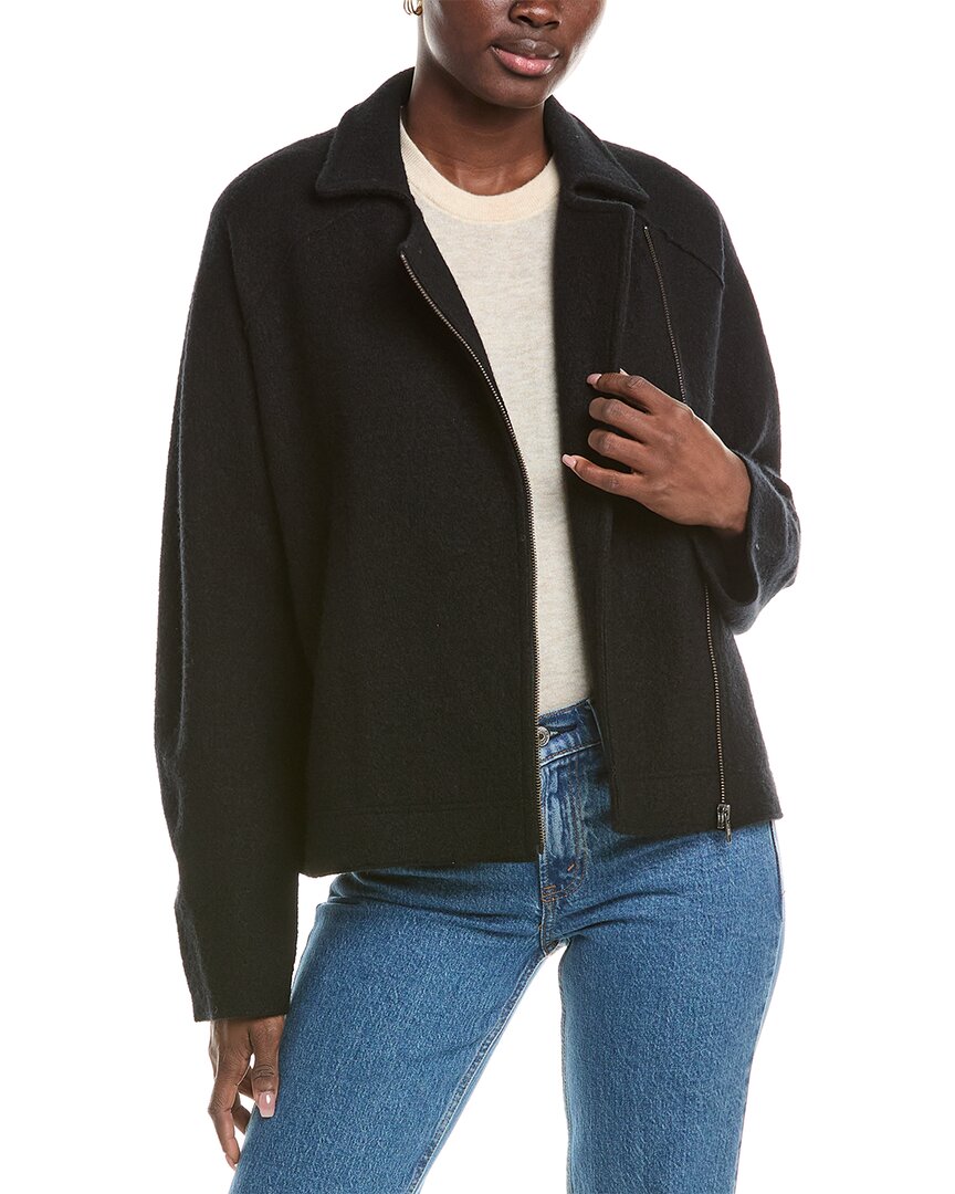 Eileen Fisher Wool Moto Jacket