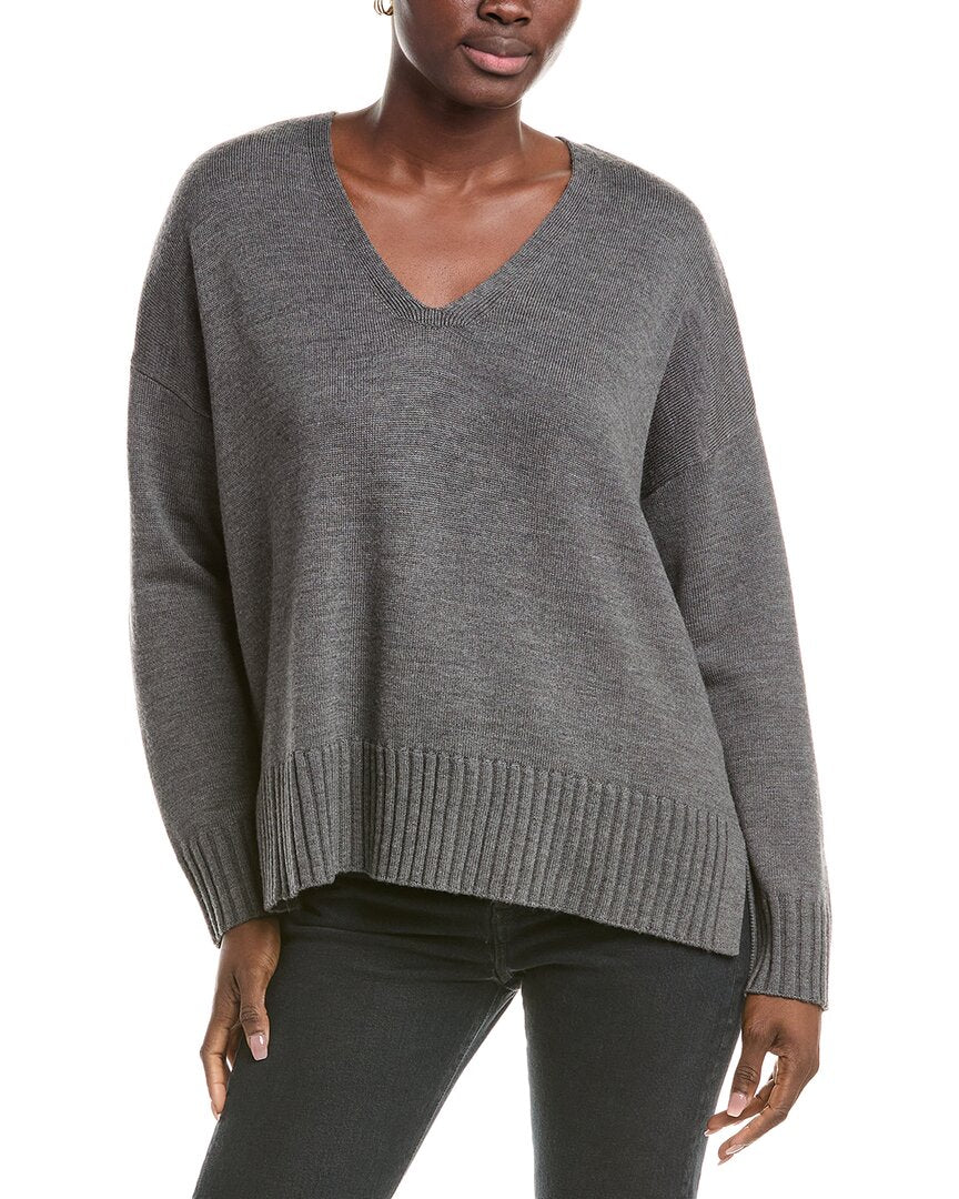 Eileen Fisher V Neck Box Top