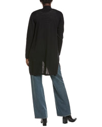 Eileen Fisher Long Wool Cardigan