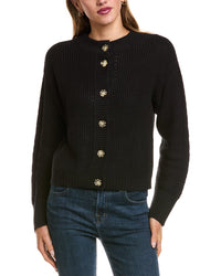 Hannah Rose Priscilla Cashmere-Blend Cardigan