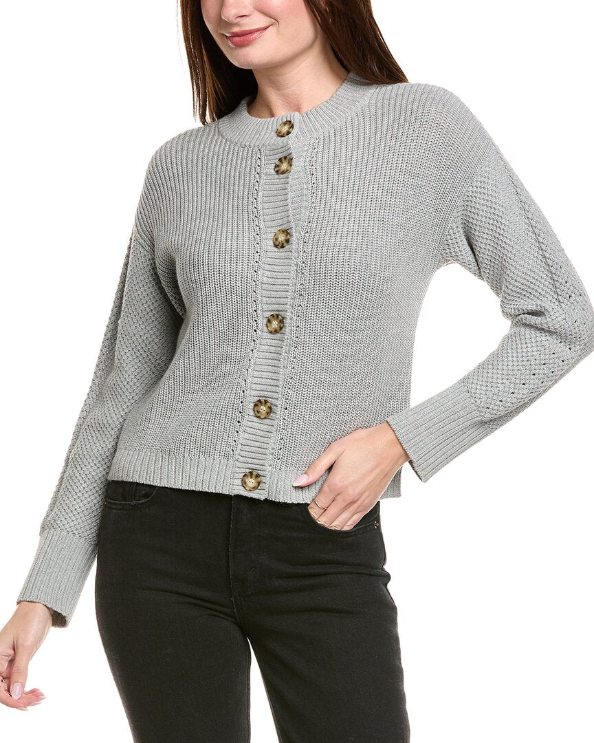 Hannah Rose Priscilla Cashmere-Blend Cardigan