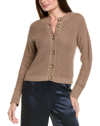 Hannah Rose Priscilla Cashmere-Blend Cardigan