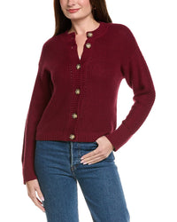 Hannah Rose Priscilla Cashmere-Blend Cardigan