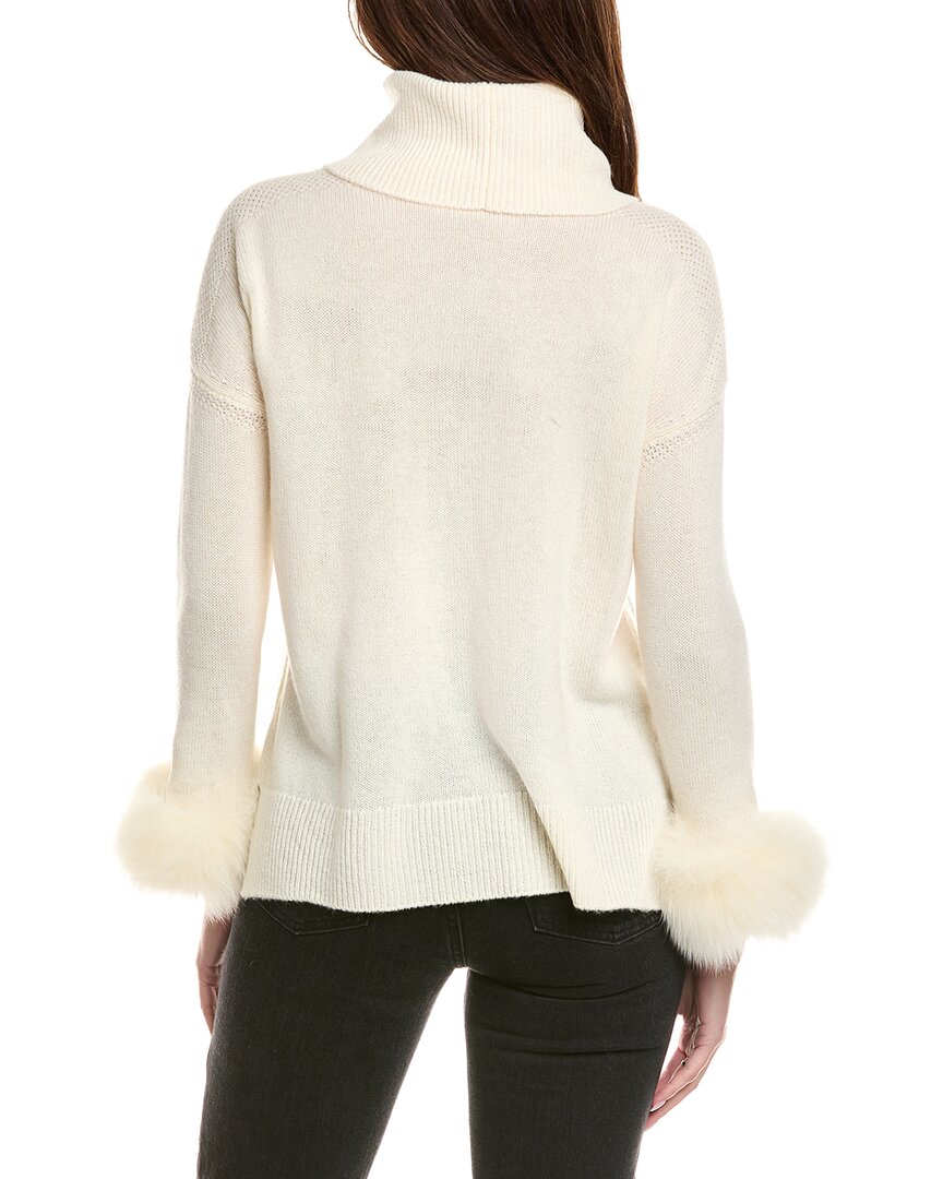Hannah Rose Turtleneck Wool & Cashmere-Blend Sweater