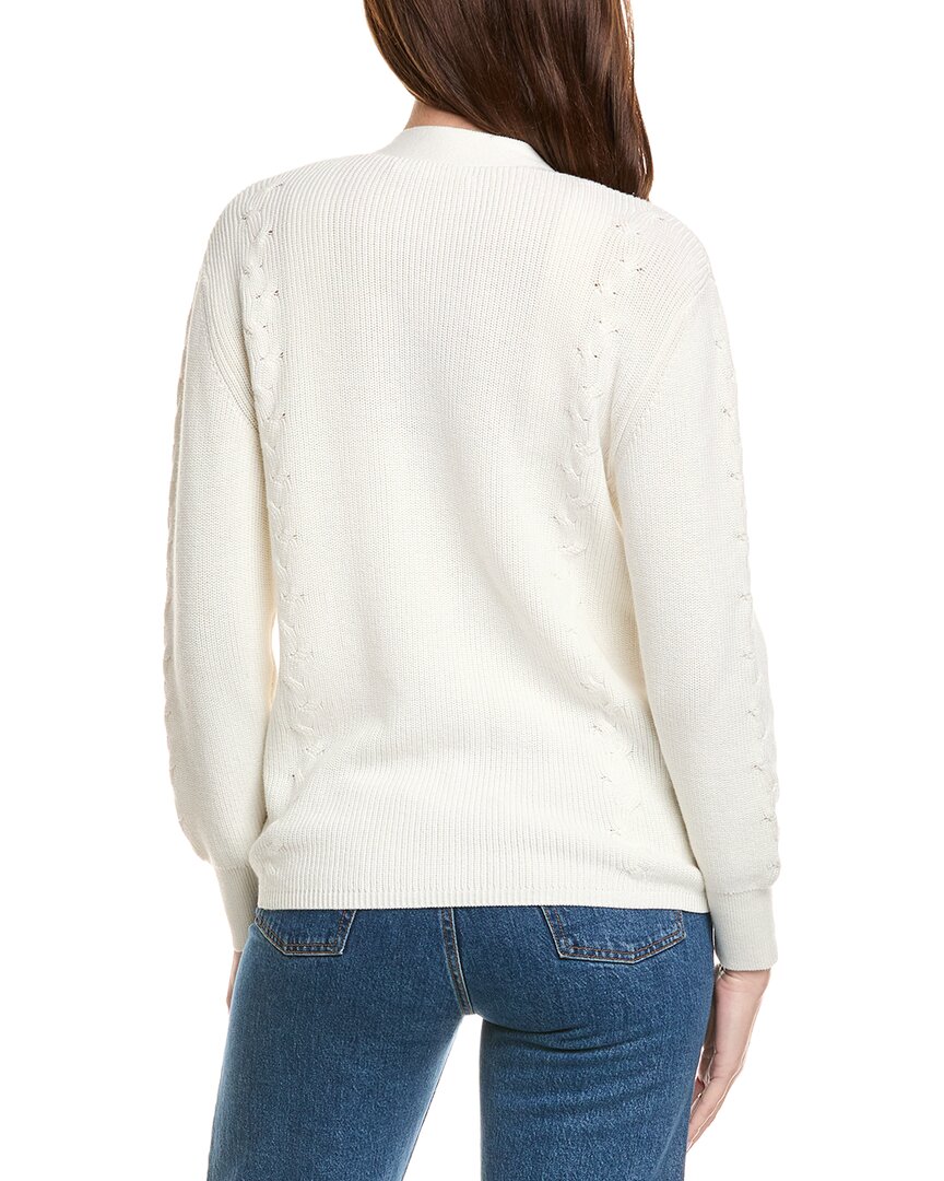 Hannah Rose Shaker Button Cashmere-Blend Cardigan