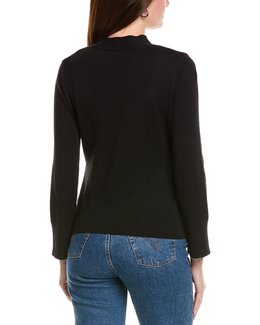 Hannah Rose Cinched Waist Button Cashmere-Blend Cardigan