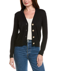 Hannah Rose Four-Button Cashmere-Blend Cardigan