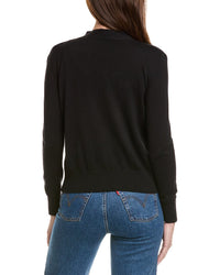 Hannah Rose Four-Button Cashmere-Blend Cardigan