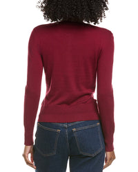 Hannah Rose Classic Button Cashmere-Blend Cardigan