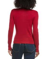 Hannah Rose Classic Button Cashmere-Blend Cardigan