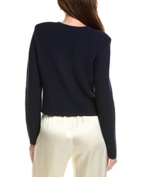 Hannah Rose Textured Crop Cashmere-Blend Jacket