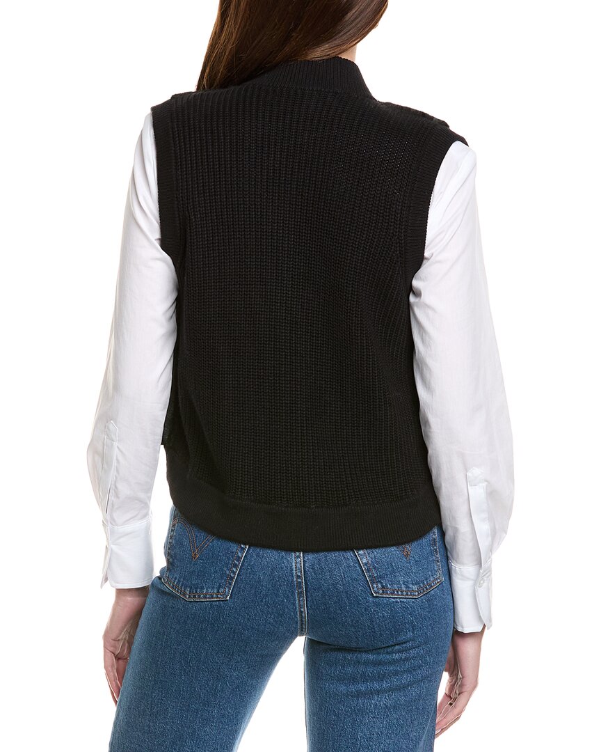 Hannah Rose Cashmere-Blend Vest