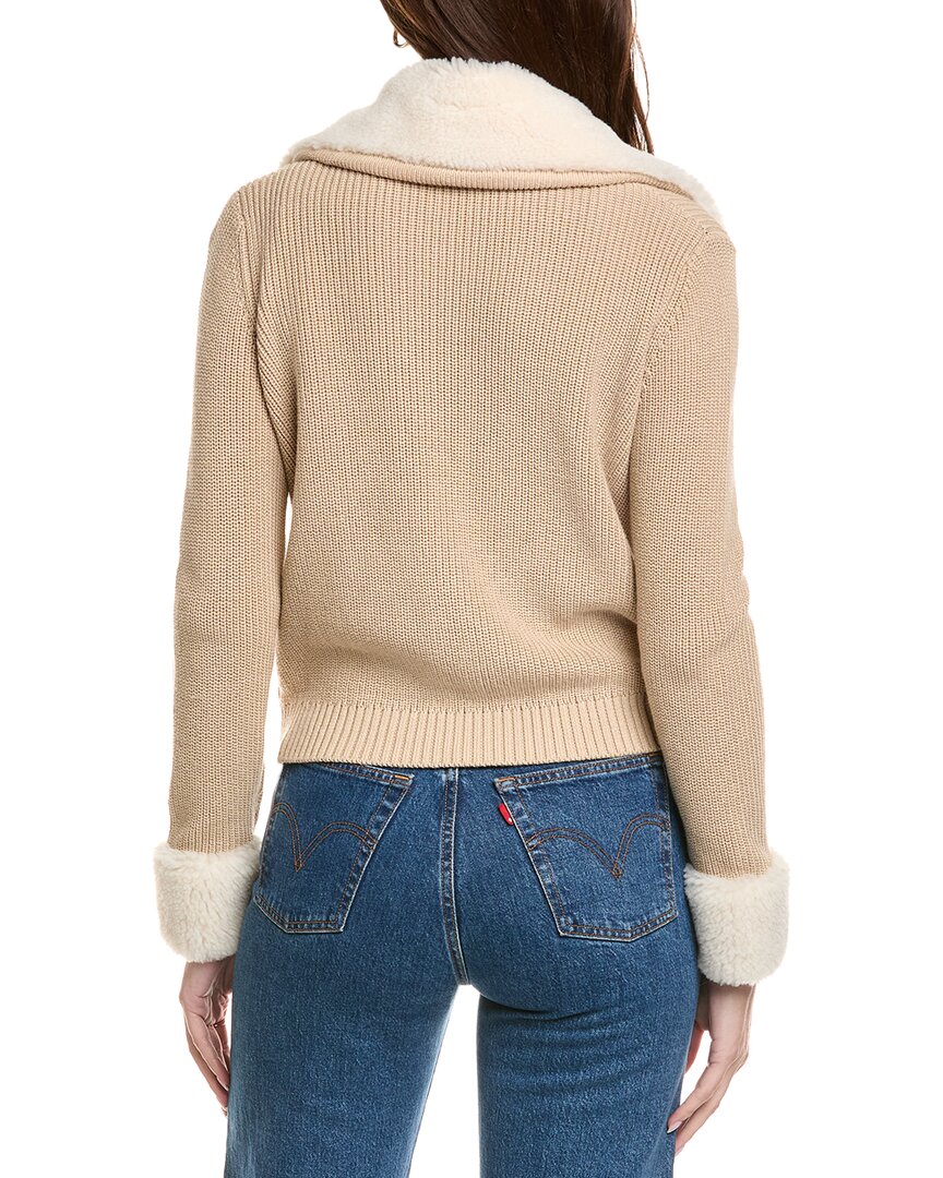 Hannah Rose Shaker Cashmere-Blend Jacket