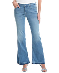 7 For All Mankind Womens Dojo Tailorless Marrakech Flare Trouser Jean, 25