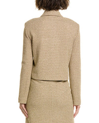 St. John Metallic Tweed Jacket