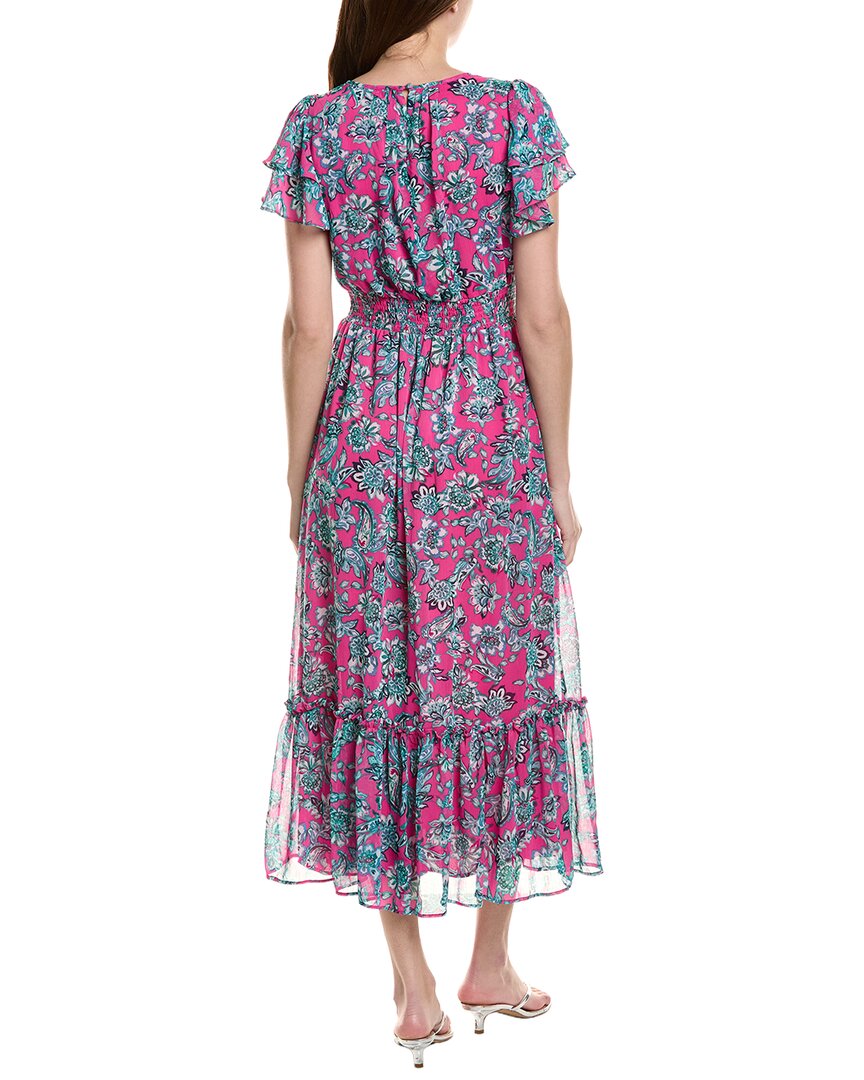Cece Double Ruffle Maxi Dress