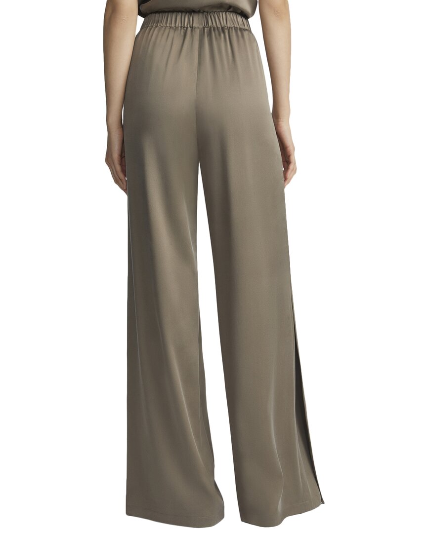 Lafayette 148 New York Lafayette 148 New York Pull On Franklin Silk Wide Leg Pant