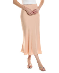 Lafayette 148 New York Lafayette 148 New York Bias Cut Flared Silk Maxi Skirt