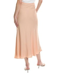 Lafayette 148 New York Lafayette 148 New York Bias Cut Flared Silk Maxi Skirt