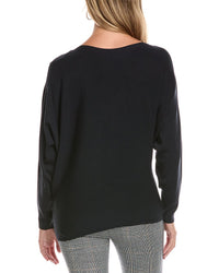 Lafayette 148 New York Lafayette 148 New York Asymmetric Dolman Silk-Blend Sweater