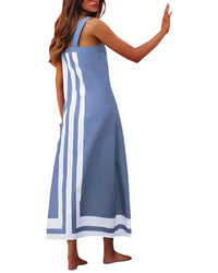 Camila Blanco Womens Maxi Dress, 4