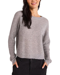 Bella Dahl Drop Shoulder Cashmere & Silk-Blend Sweater